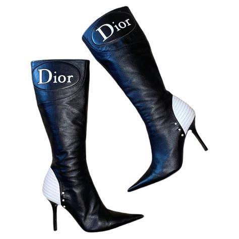 dior boots uk|dior over the knee boots.